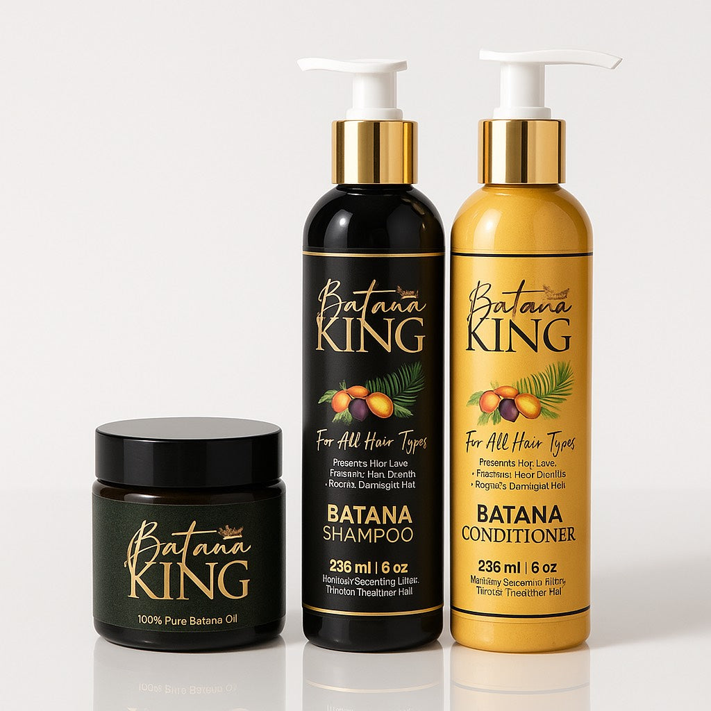 BATANAKING SPECIAL: $25 OFF!! SHAMPOO/ CONDITIONER + 6OZ JAR OF RAW BATANA