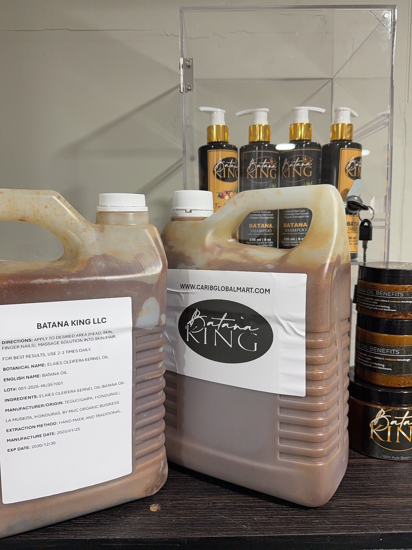 GALLON OF 100% RAW BATANA (limited available)