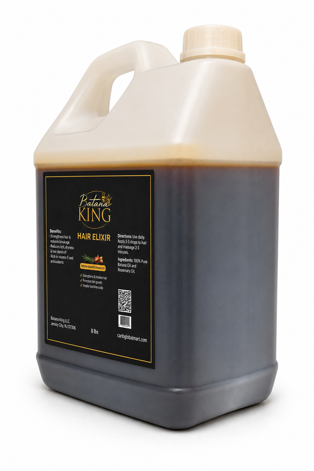 BATANA KING HAIR & BEARD ELIXIR GALLON