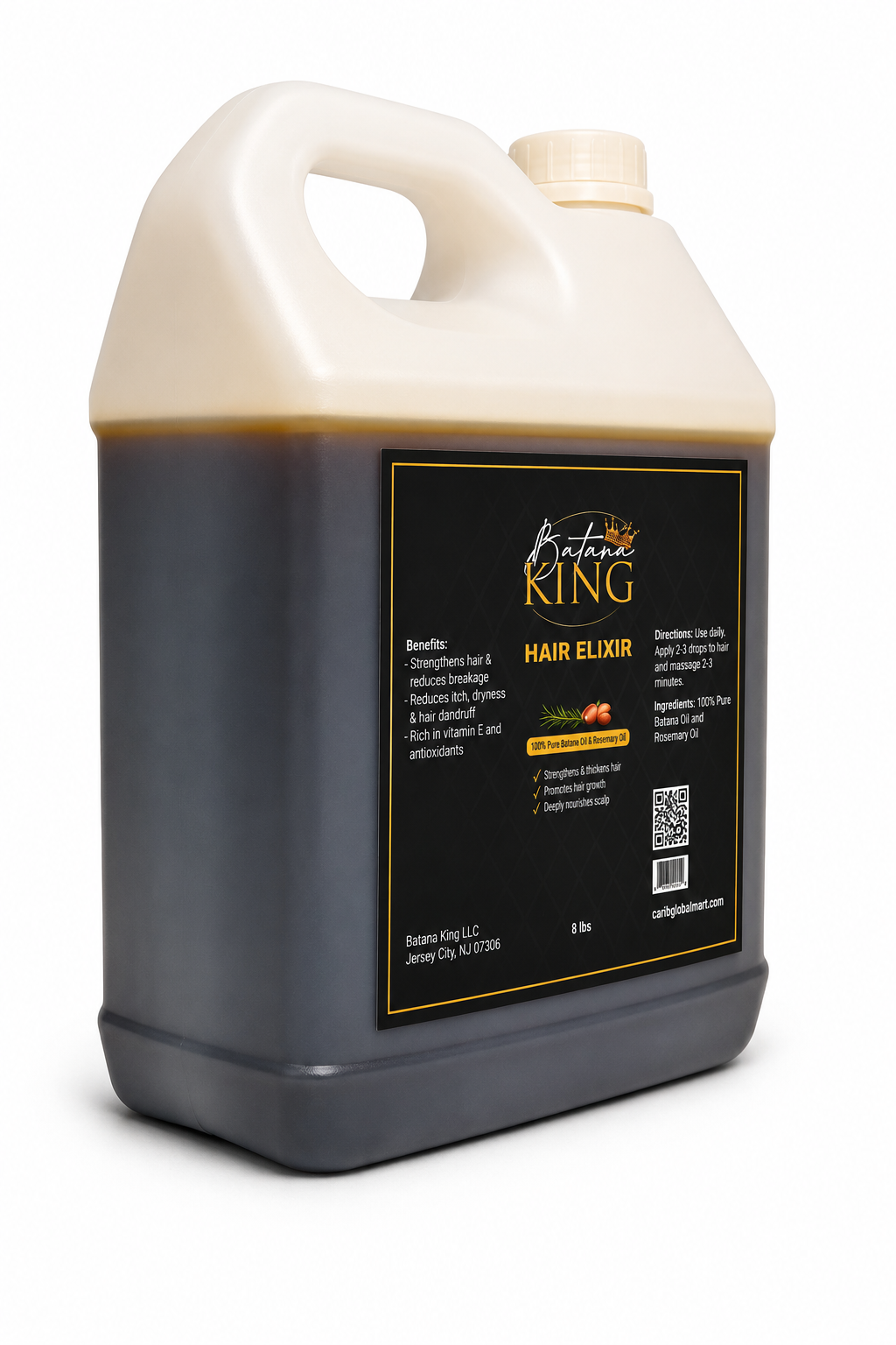 BATANA KING HAIR & BEARD ELIXIR GALLON