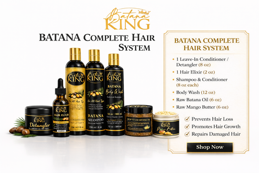 DISCOUNTED     Batana Complete Hair & Skin System-ALL IN ONE SPECIAL- WITH FREE HAIR OIL APPLICATOR