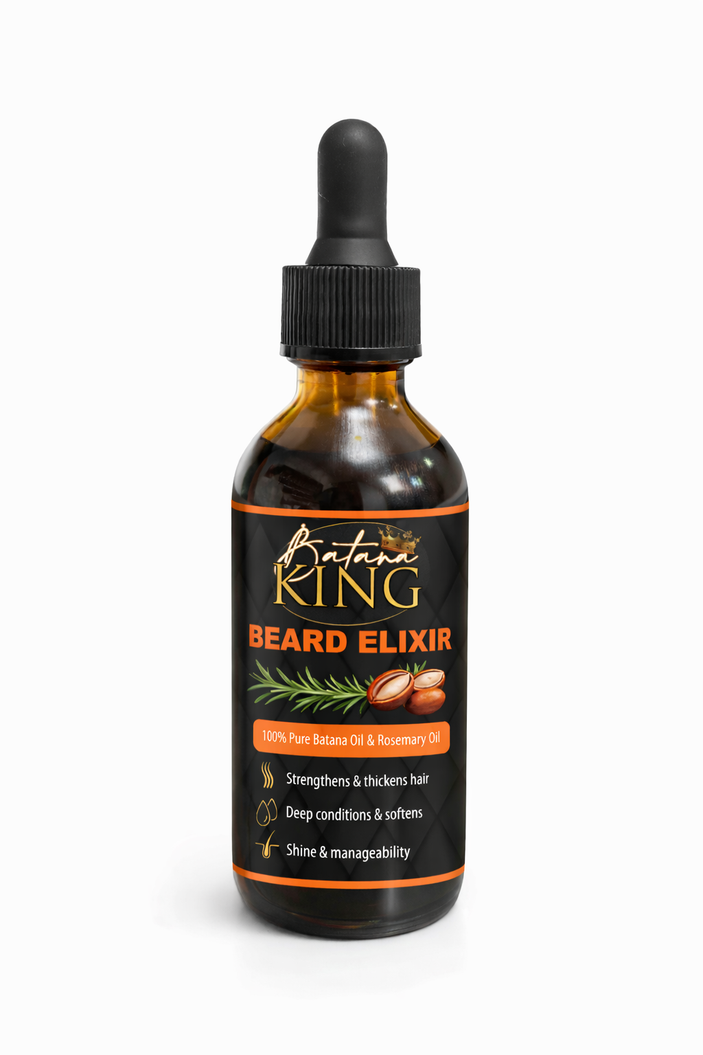 BATANA KING BEARD OIL. Real batana and real rosemary,