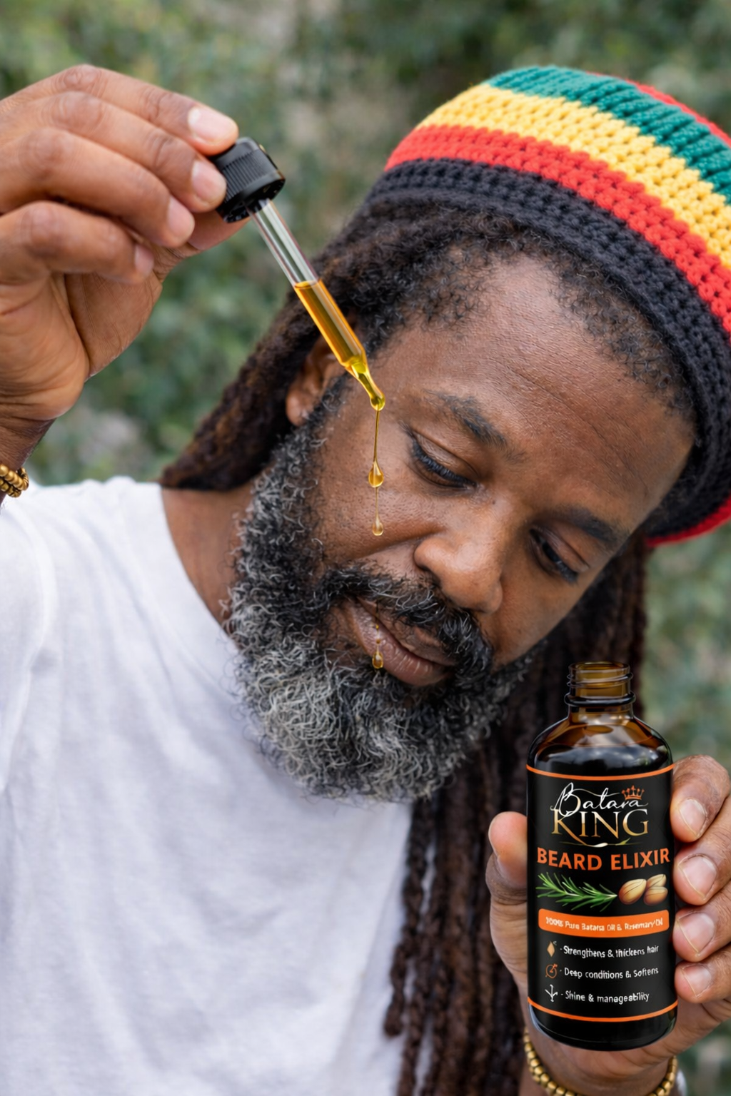 BATANA KING BEARD OIL. Real batana and real rosemary,